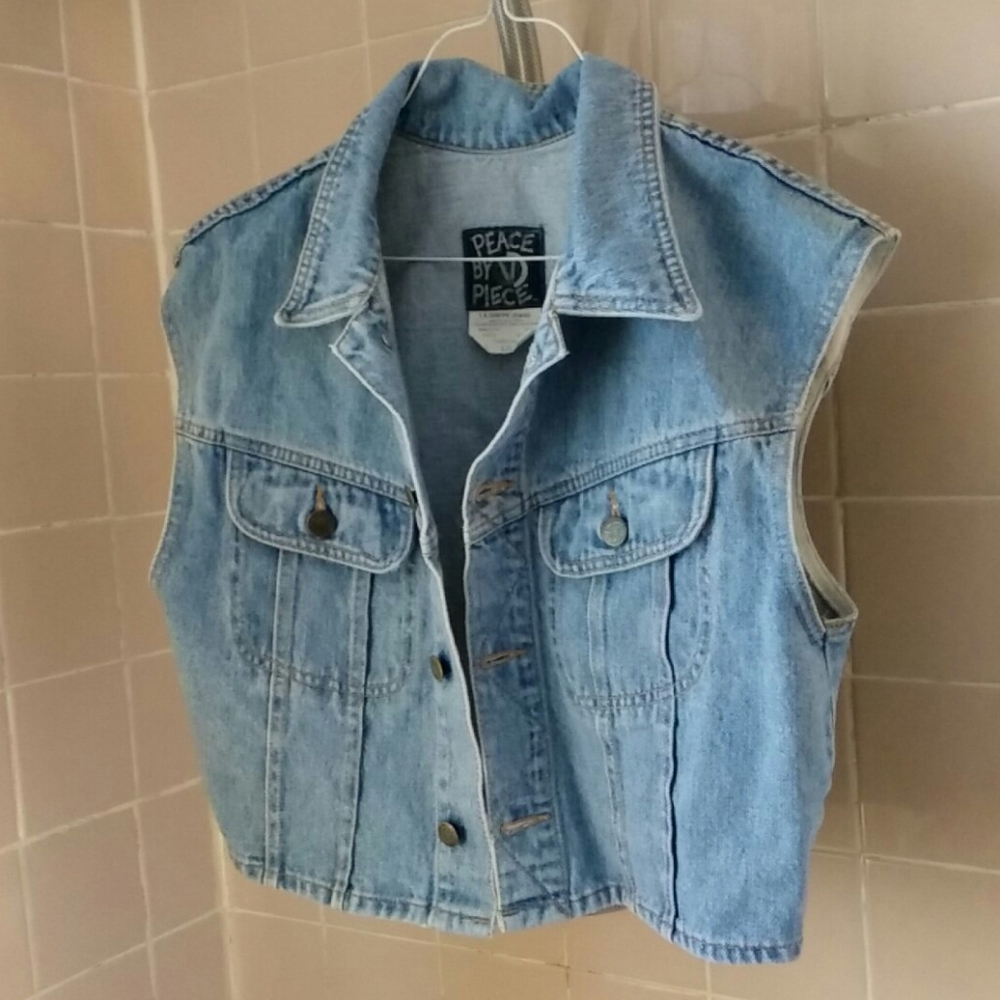 NWOT Blue Jean Vest